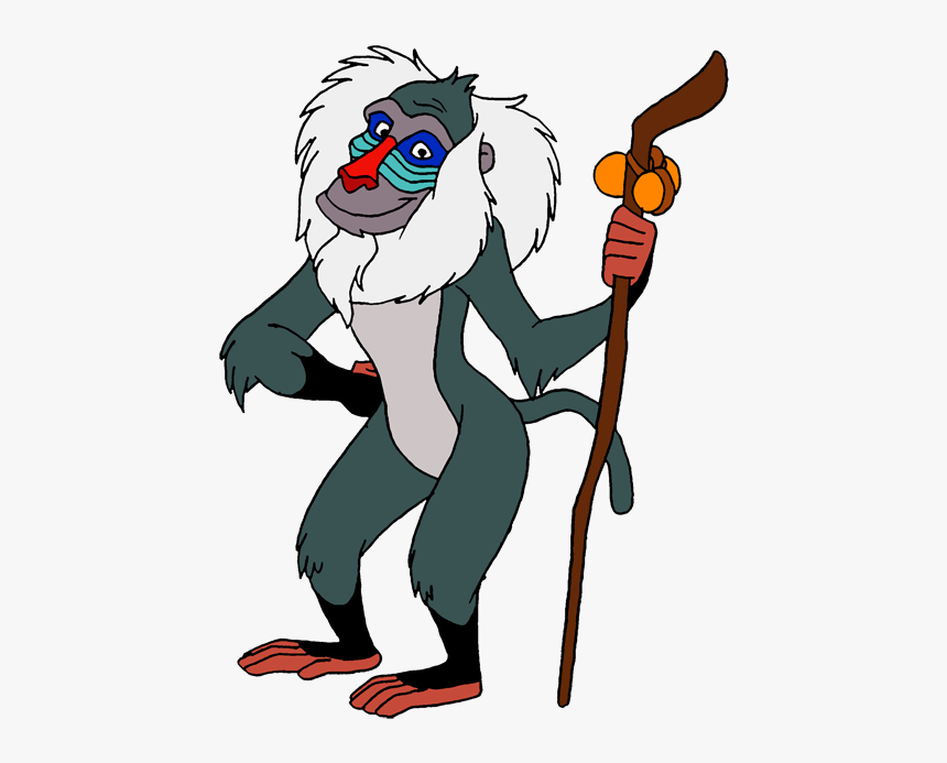 Rafiki Png Transparent Picture - Lion King Characters Png, Png Download