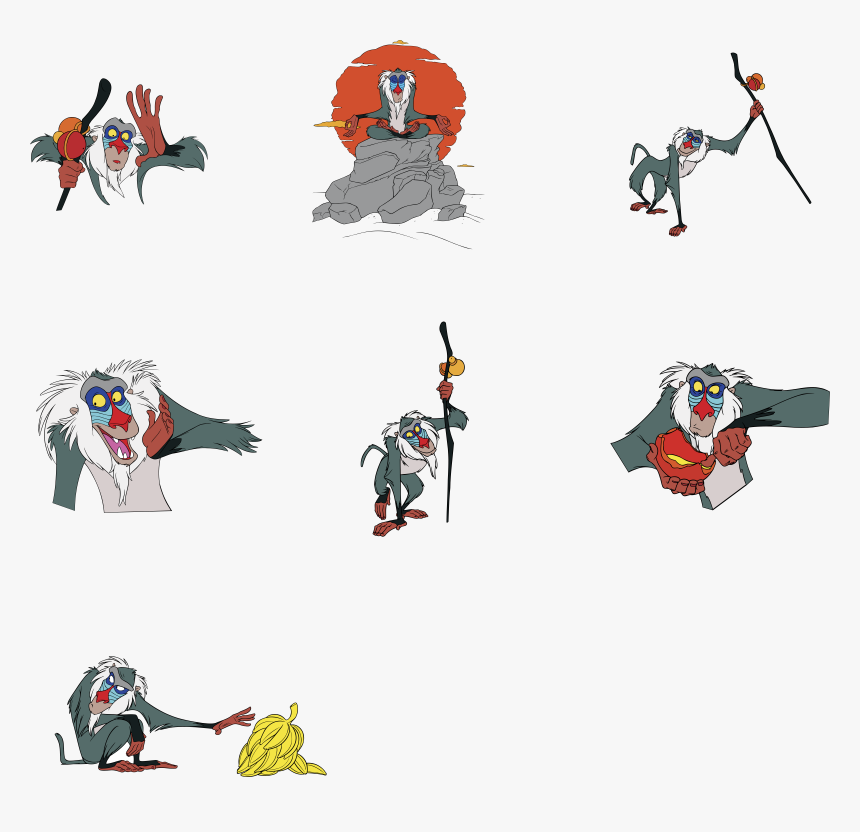 Transparent Rafiki Png - Rafiki Lion King, Png Download