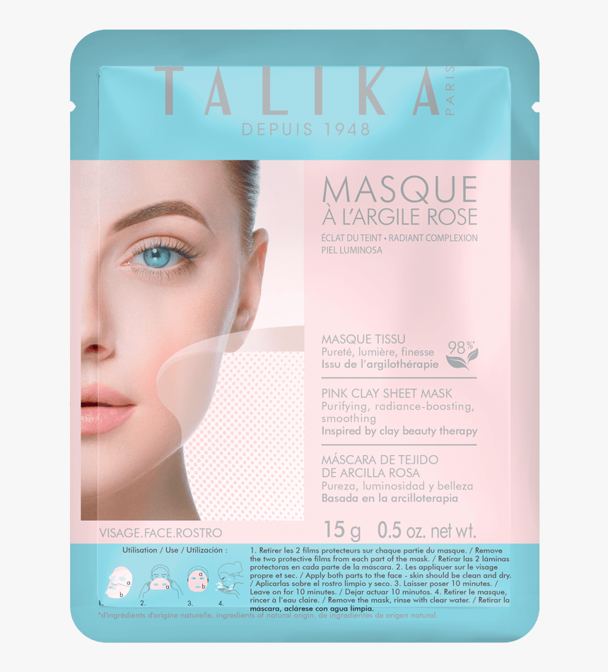 Pink Clay Mask - Talika Masks, HD Png Download