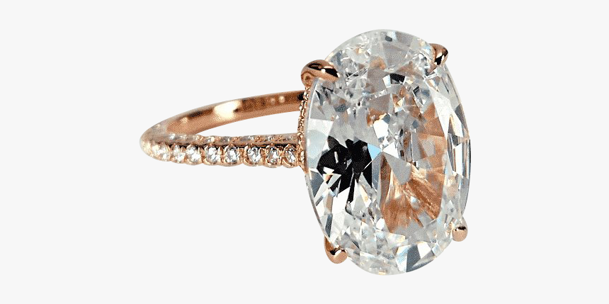 Feshionn Iobi Rings 6 Alexandra Larosa 5ct Oval Petite - Pre-engagement Ring, HD Png Download
