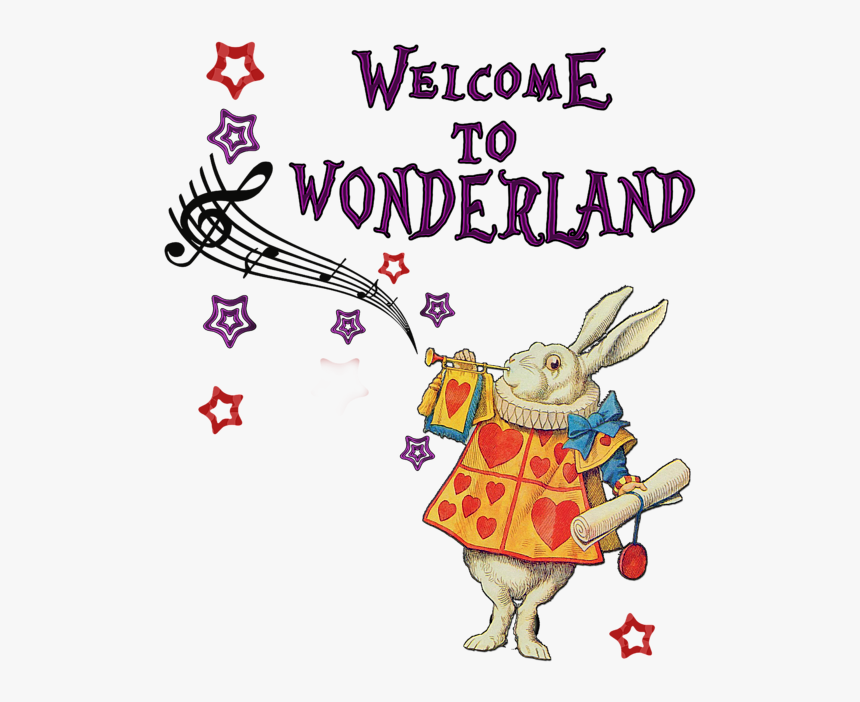 Transparent Alice In Wonderland Rabbit Png - Welcome To Alice In Wonderland, Png Download