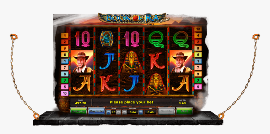 Game-screen - Book Of Ra Novomatic, HD Png Download