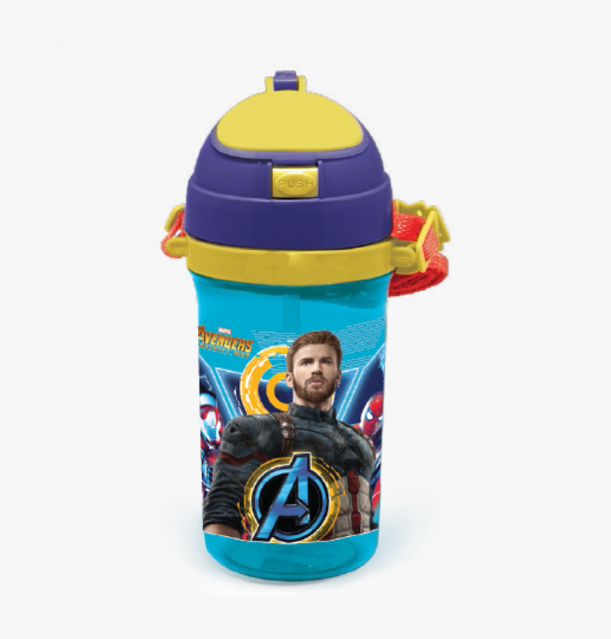 Avengers Infinity War Sa Bottle 600 Ml - Avengers Infinity War Bottle, HD Png Download