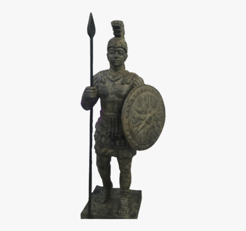 Roman Warrior - Bronze Sculpture, HD Png Download