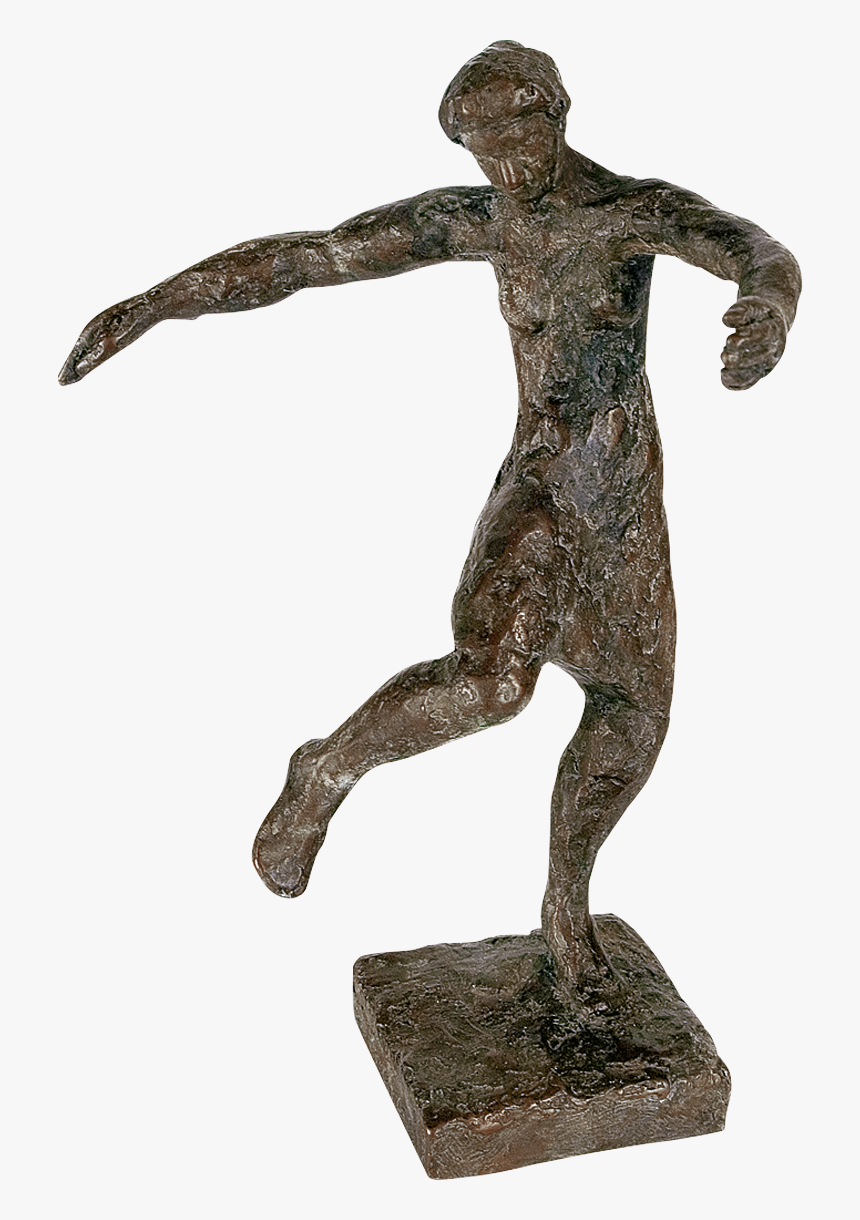 Bronzefigur In Sich Versunken Von Roland Bischofberger - Statue, HD Png Download
