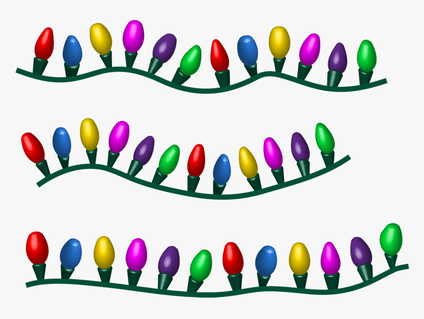 Holiday Light Png Transparent - Światełka Choinkowe Png, Png Download