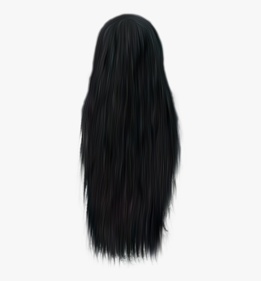 Black Hair Free Png Image - Lace Wig, Transparent Png