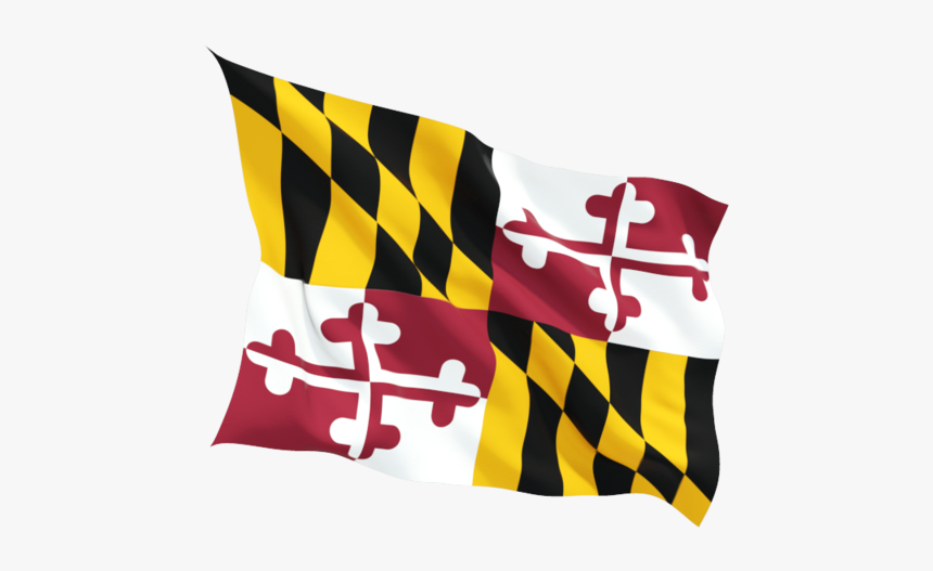 Download Flag Icon Of Maryland - Maryland State Flag Png, Transparent Png