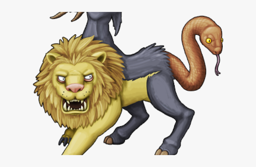 Chimera Png Transparent Images - Cartoon, Png Download