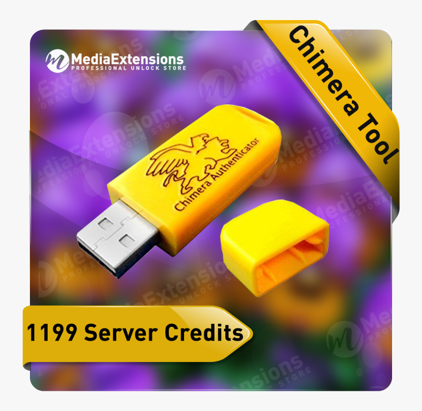 Chimera Tool 1199 Credits Pack - Usb Flash Drive, HD Png Download