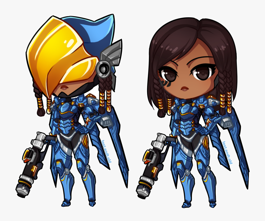 Pharah Overwatch Chibi, HD Png Download