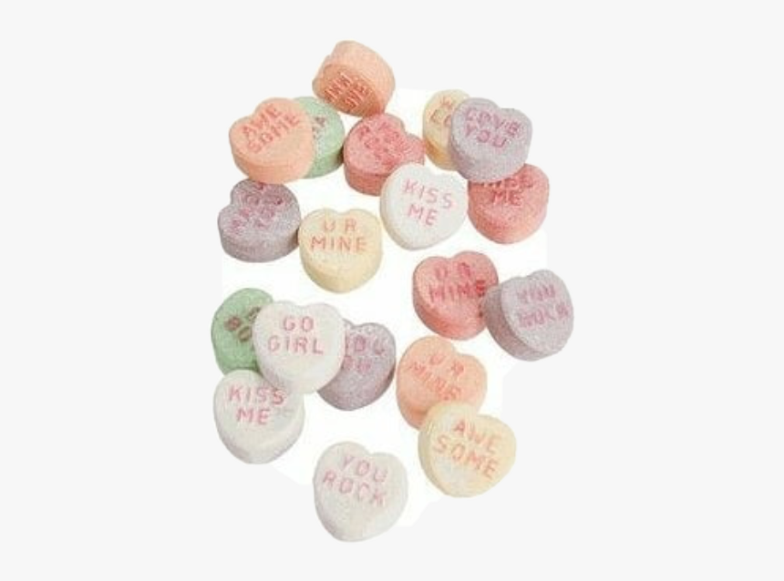#aesthetic #tumblr #candy #hearts #moodboard #polyvore - Moodboard Fillers Png, Transparent Png