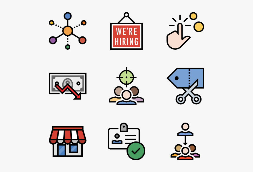 Essential Set - Iconos Png Rosas, Transparent Png