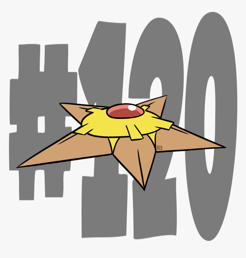 120 Staryu, HD Png Download