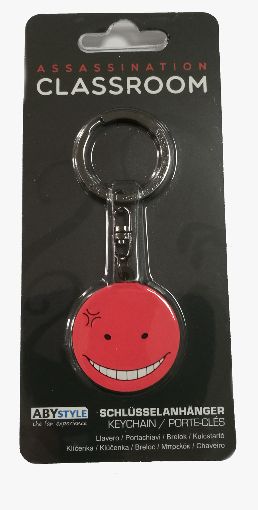 Assassination Classroom Koro Sensei Rot Gummi Schlüsselanhänger - Keychain, HD Png Download