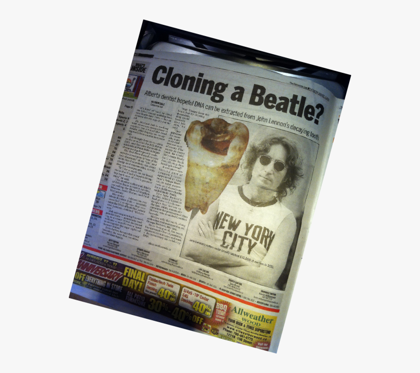 Cloning Lennon - John Lennon New York City, HD Png Download