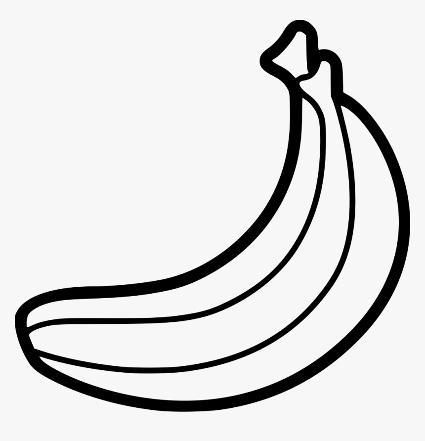 Banana - Banana Icon Png, Transparent Png