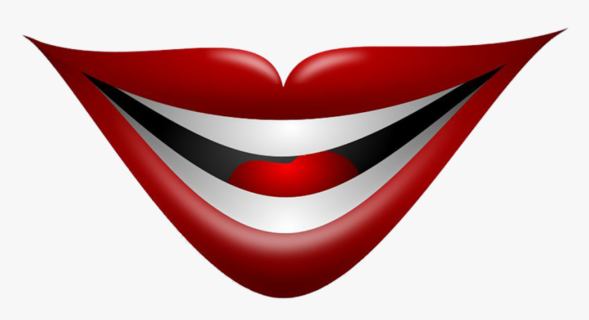 Transparent Lips Clip Art - Joker Mouth, HD Png Download