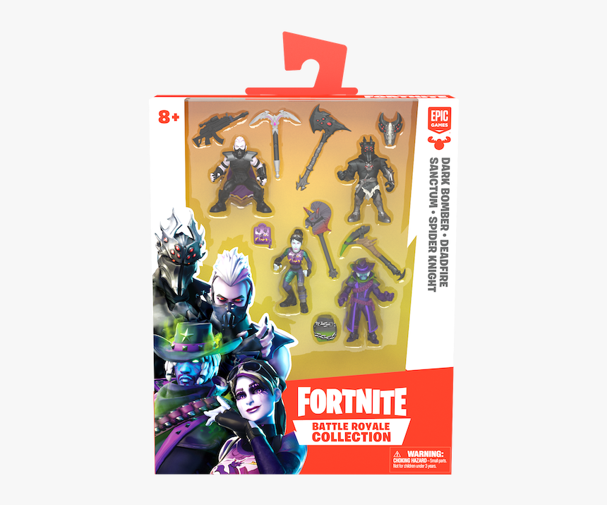 Id63508 - Fortnite Battle Royale Collection Squad Pack Dark Bomber, HD Png Download