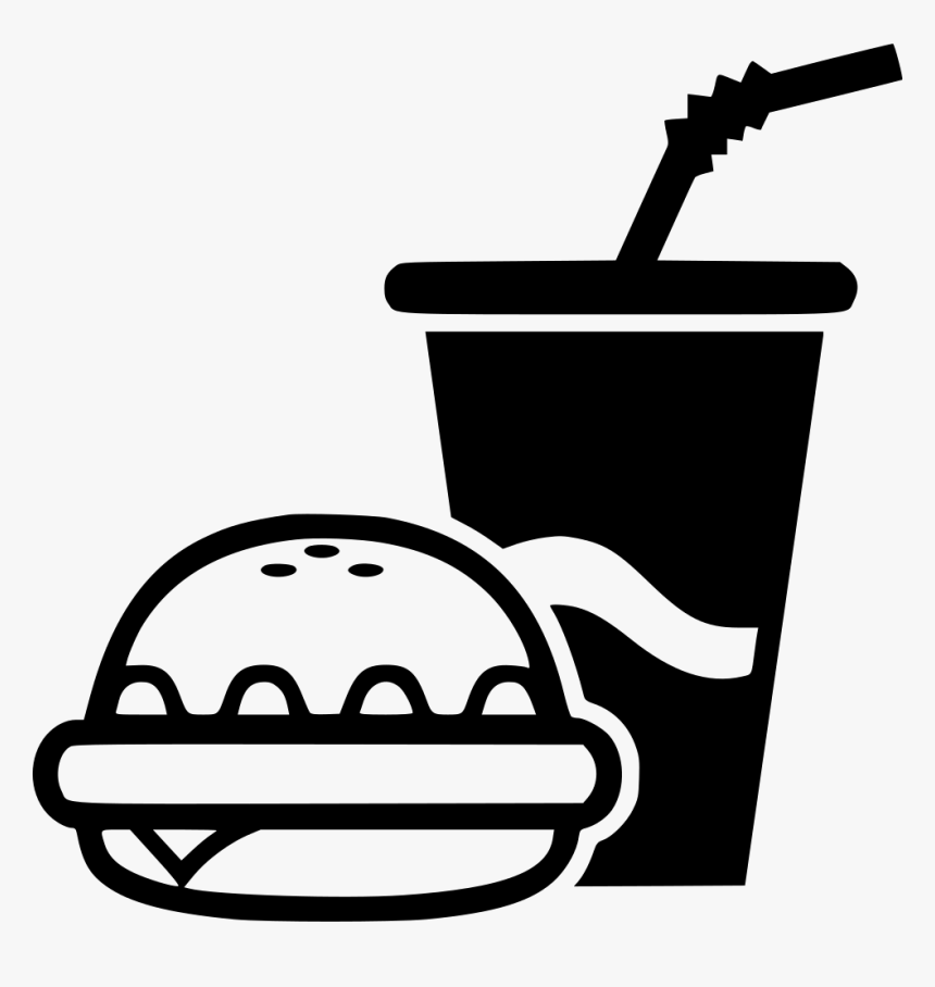 Hamburger Burguer Soda Paper Cup - Icon French Fries Png, Transparent Png