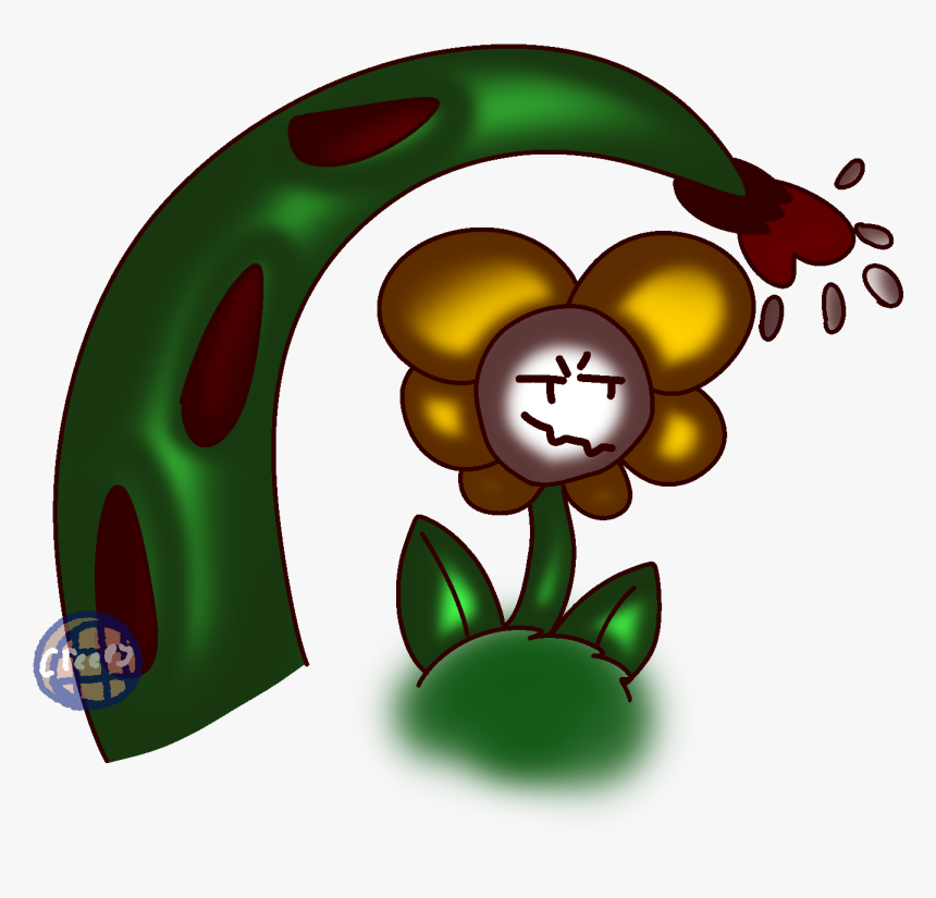 Flowey The Flower - Illustration, HD Png Download