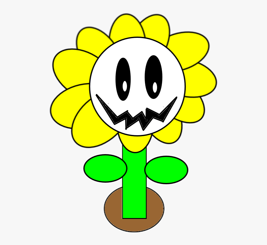 Transparent Flowey Png - Cartoon, Png Download