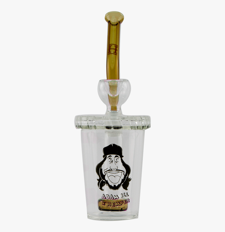Hemper X Adam Ill Soda Cup Rig 
 Class - Glass Bottle, HD Png Download