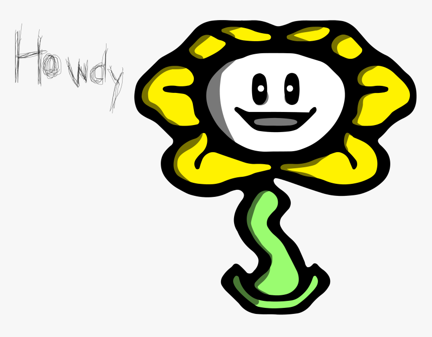 Flowey And Solar Flare, HD Png Download