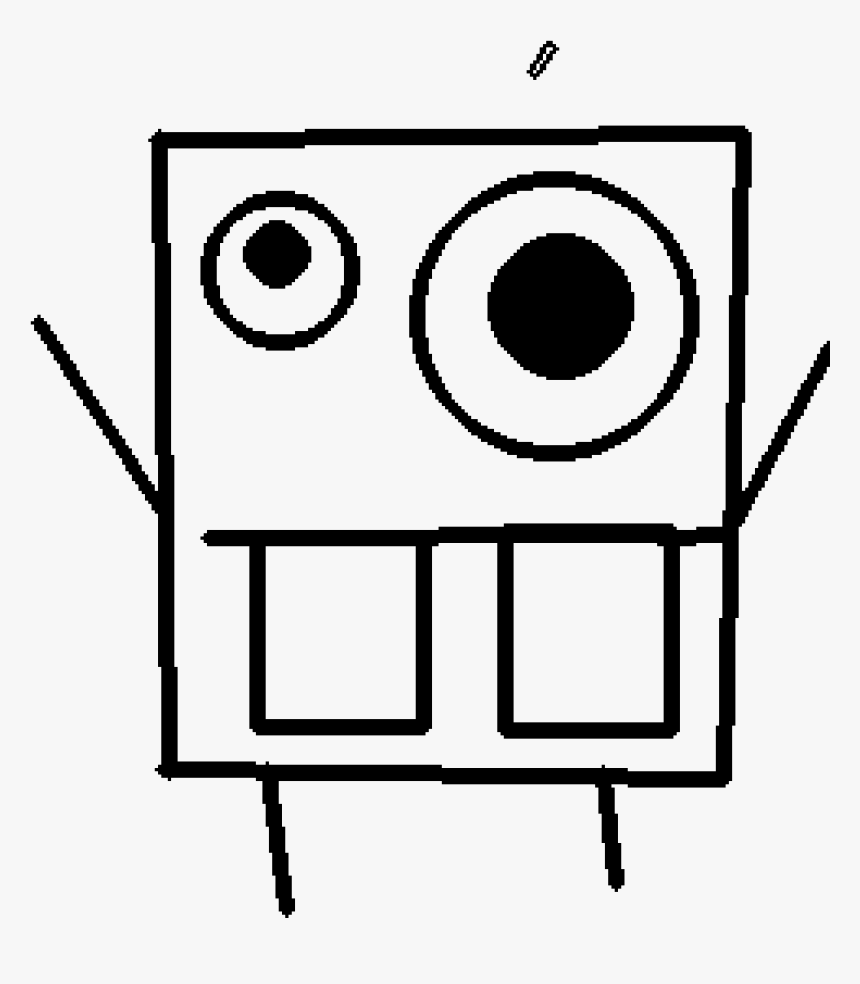 Circle , Png Download - Doodlebob Black And White, Transparent Png