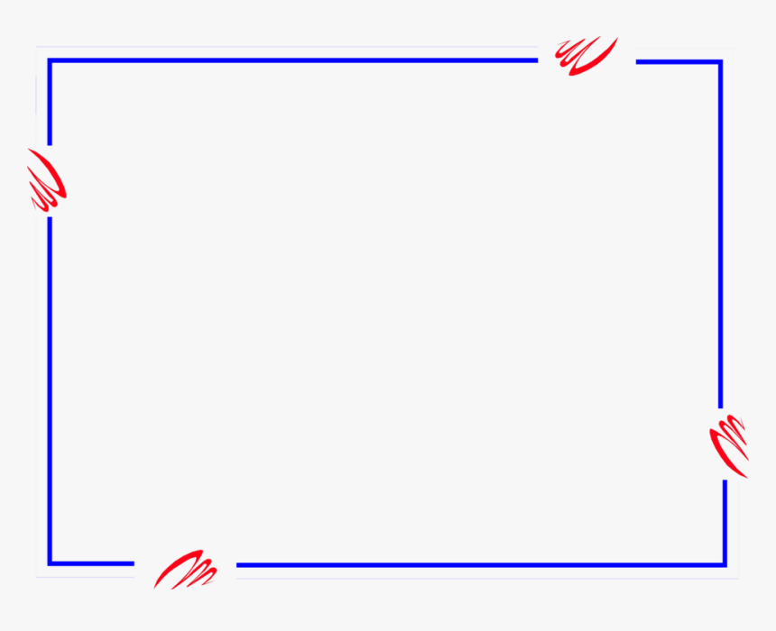 Blue Frame Png - Flag, Transparent Png