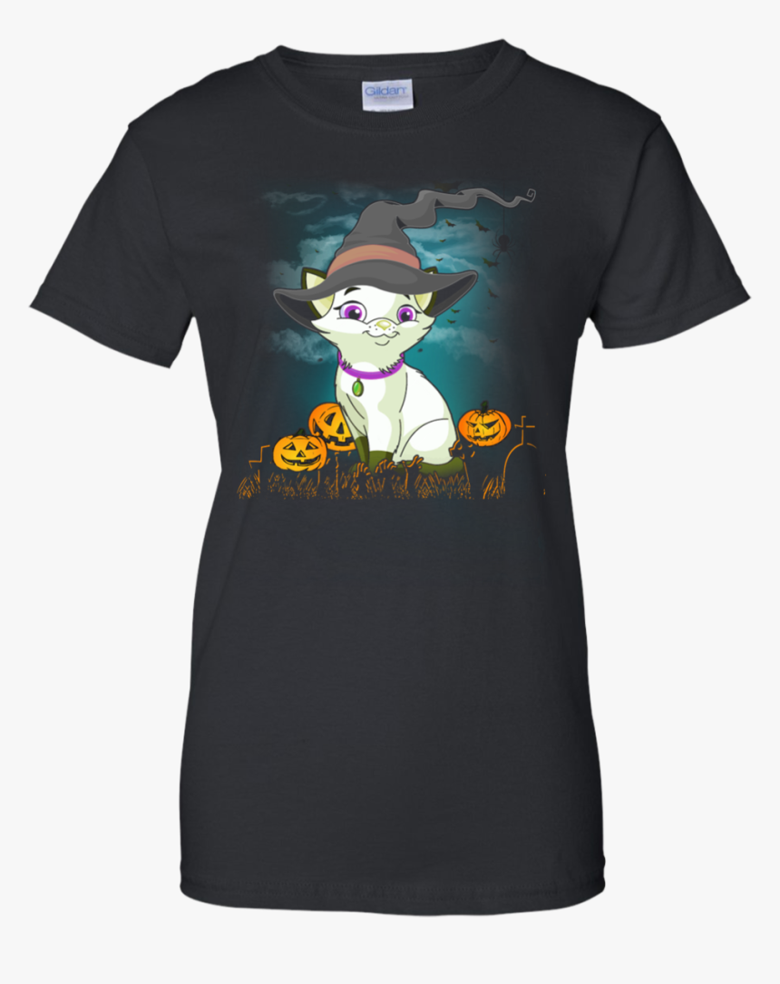 Clip Art Halloween Cat Lovers Clothingcravings - T-shirt, HD Png Download