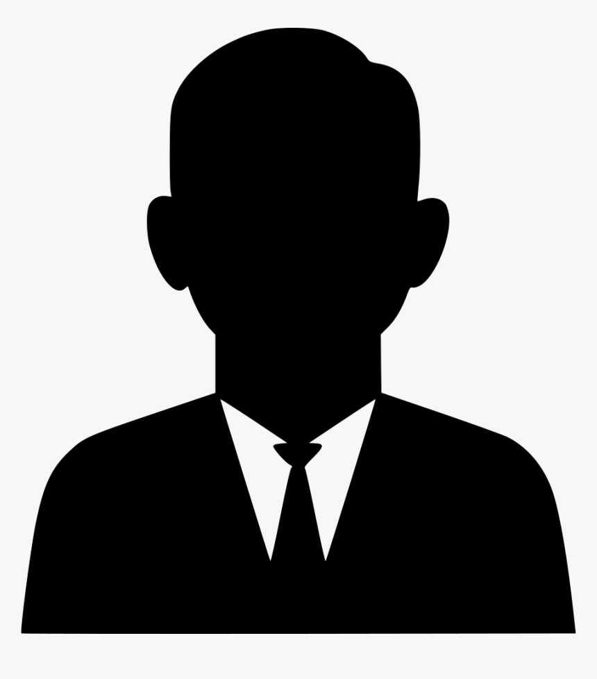 Businessman Svg Png Icon Free Download - Customer Image Black And White, Transparent Png