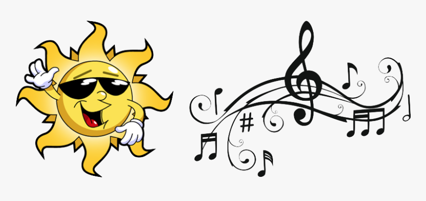 Musical Clipart Black And White, HD Png Download
