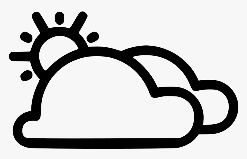 Sun - Cloud With Air Png, Transparent Png