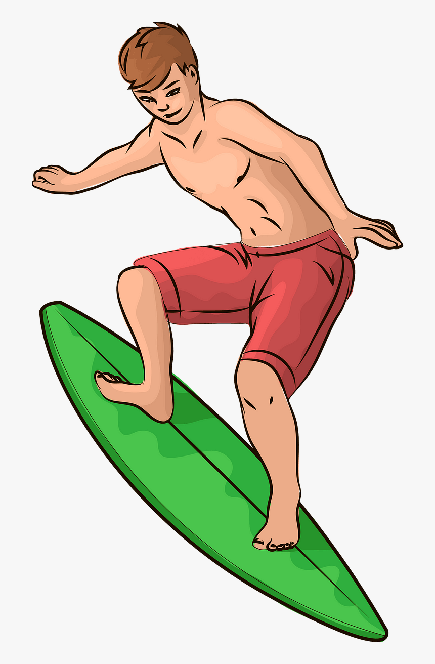 Surfing, HD Png Download