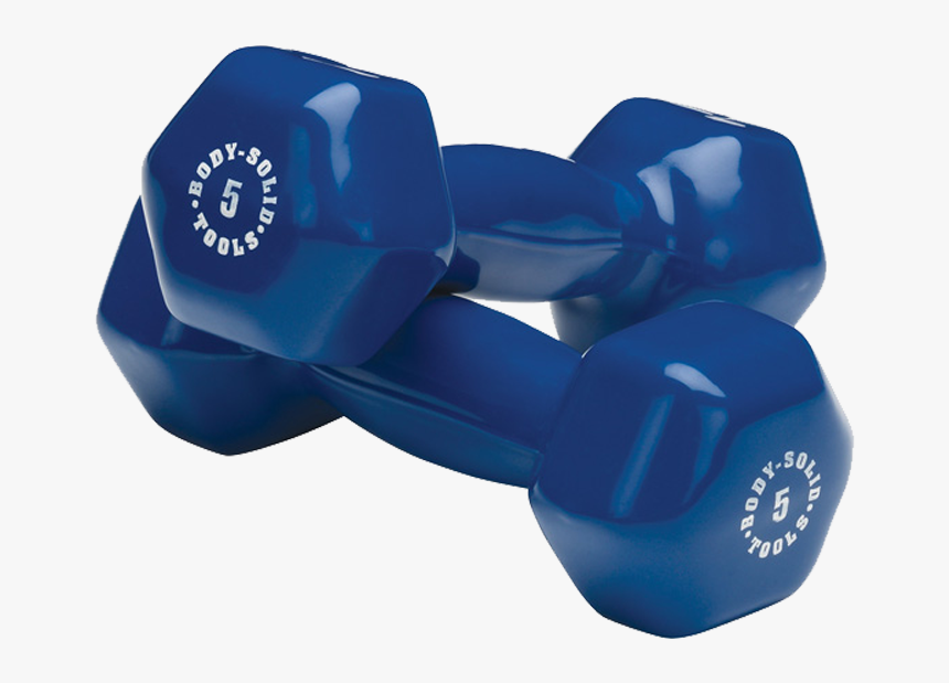 Transparent Weights Clipart - Dumbbells 5 Lbs, HD Png Download