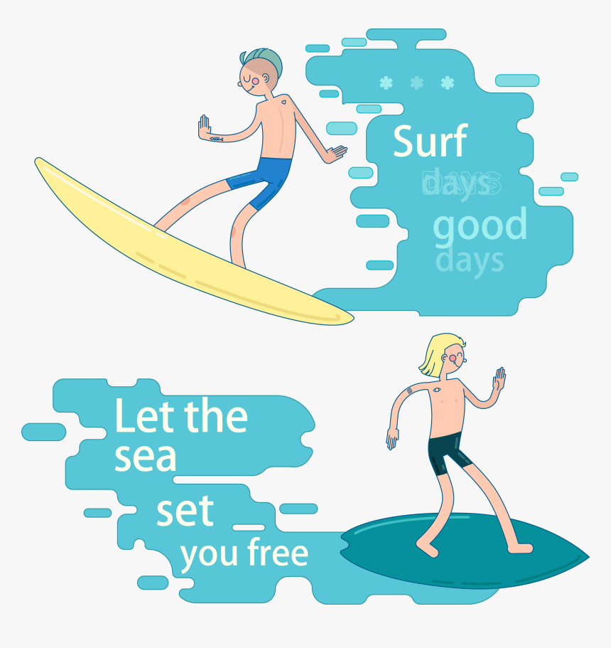 Transparent Surfboard Clipart Png - Surfing, Png Download