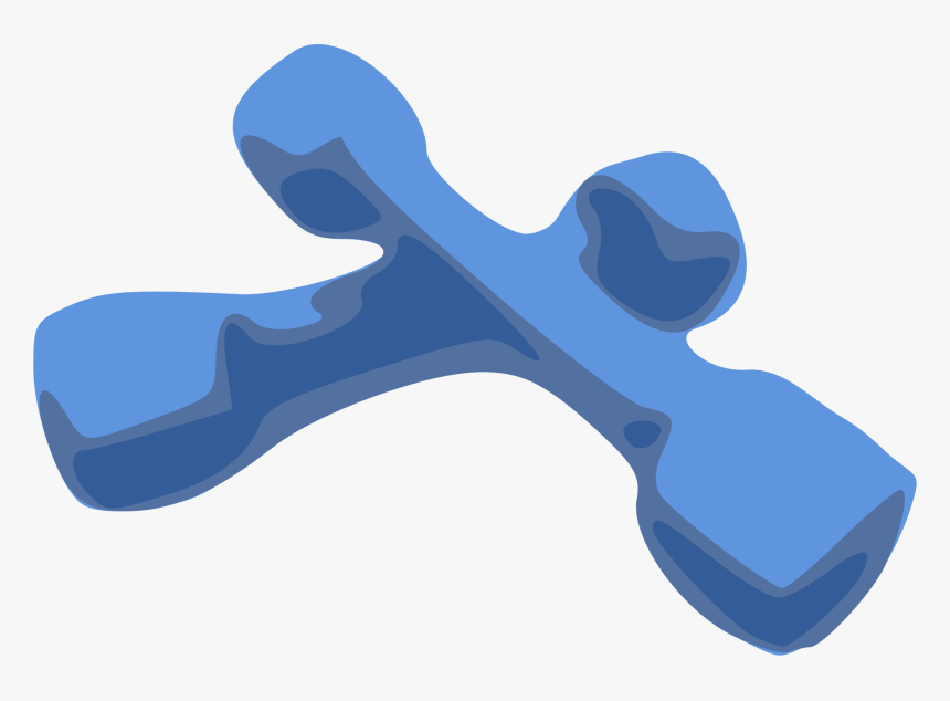 Angle,symbol,line - Dumbbell, HD Png Download