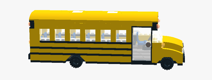 Inside School Bus Vector - School Bus, HD Png Download