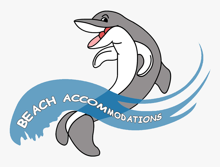 Clipart Dolphin Beach Florida - Florida, HD Png Download