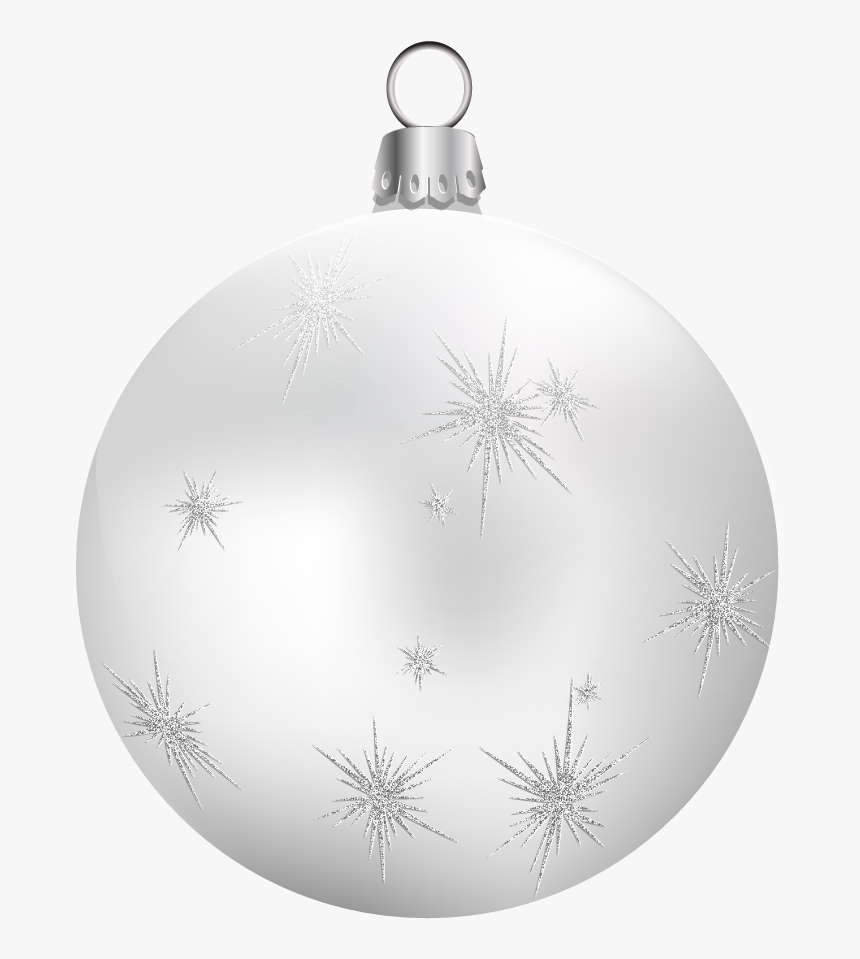 White Christmas Png - White Christmas Ball Png, Transparent Png