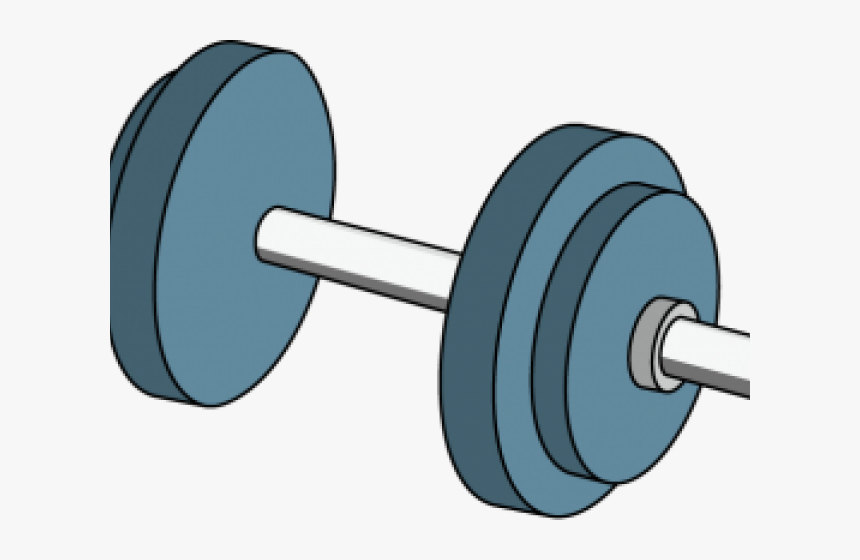 Dumbbell Weight Clipart , Png Download - Dumbbell Clipart Transparent Background, Png Download