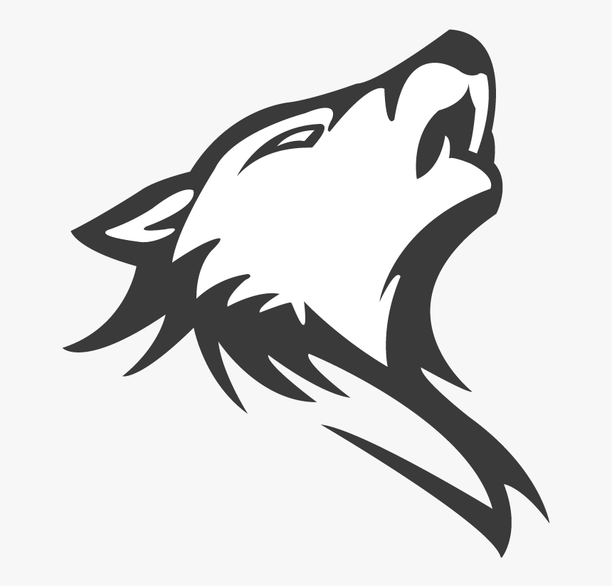 Transparent White Wolf Png - Wolf Logo Png Hd, Png Download