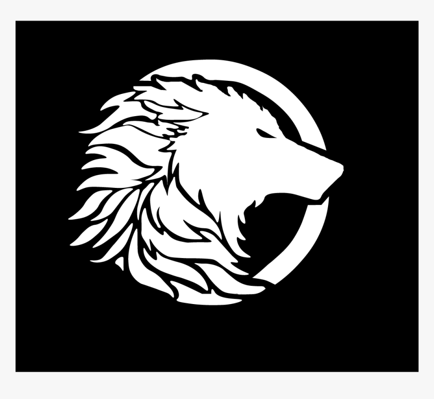 Wolf - Black And White Wolf Icon, HD Png Download
