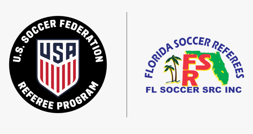 Us Soccer Federation Referee Logo, HD Png Download