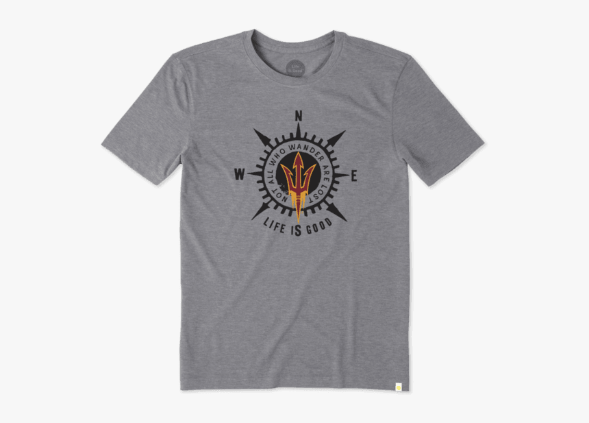 Men S Arizona State University Wander Compass Cool - Notre Dame Dad Shirt, HD Png Download