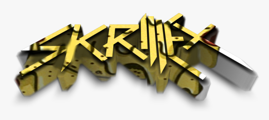 Skrillex Logo 3d Gime Pizza - Calligraphy, HD Png Download