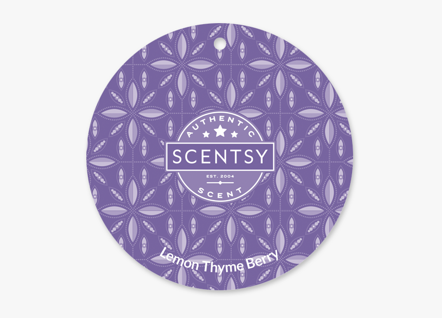 Independent Consultant Candle & Oil Warmers Aroma Compound - Scentsy Lemon Thyme Berry Scent Circle, HD Png Download