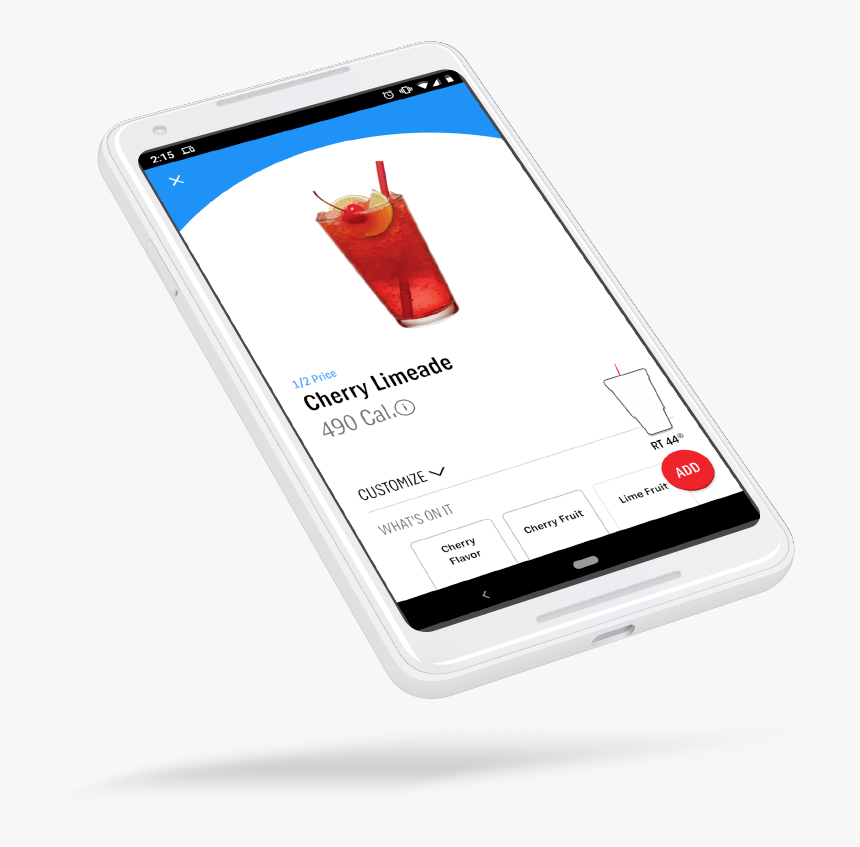 Drink Water App On Screen, HD Png Download