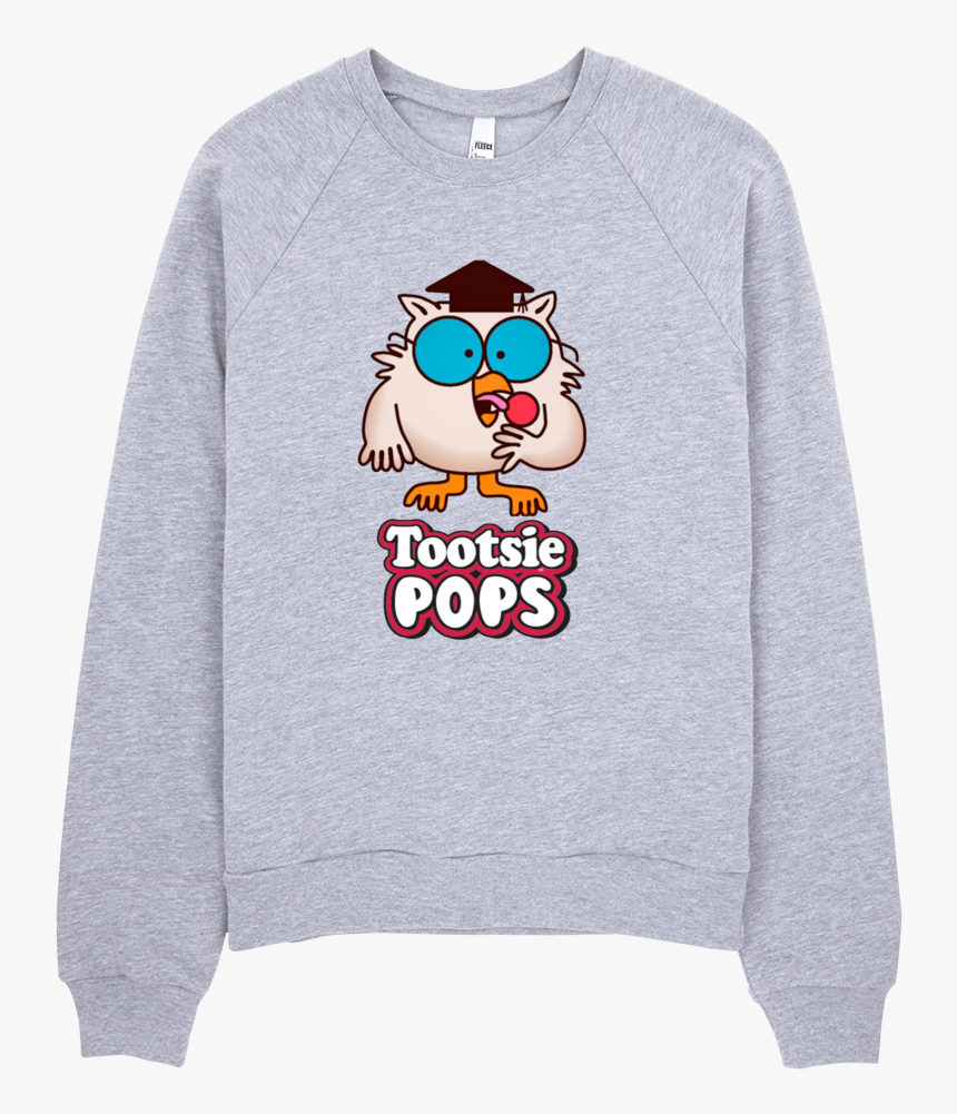 Owl Tootsie Roll Pop Sweatshirt - Tootsie Pop Owl, HD Png Download